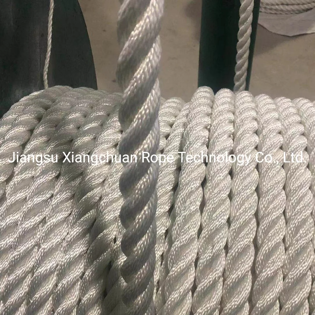 PP/PE Polypropylene Tugboat Hmpe Hemp Metallic Hollow Core 12mm UHMWPE Plastic Factory Twisted Cotton Telstra Safety Towing Synthetic Winch HDPE Rope