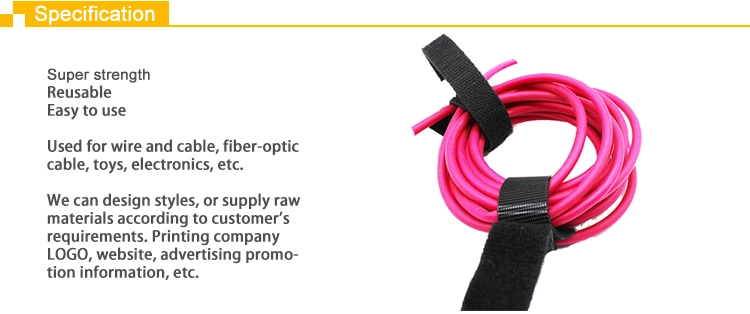 Dacron Durable Soft-Hook & Loop Cable Tie