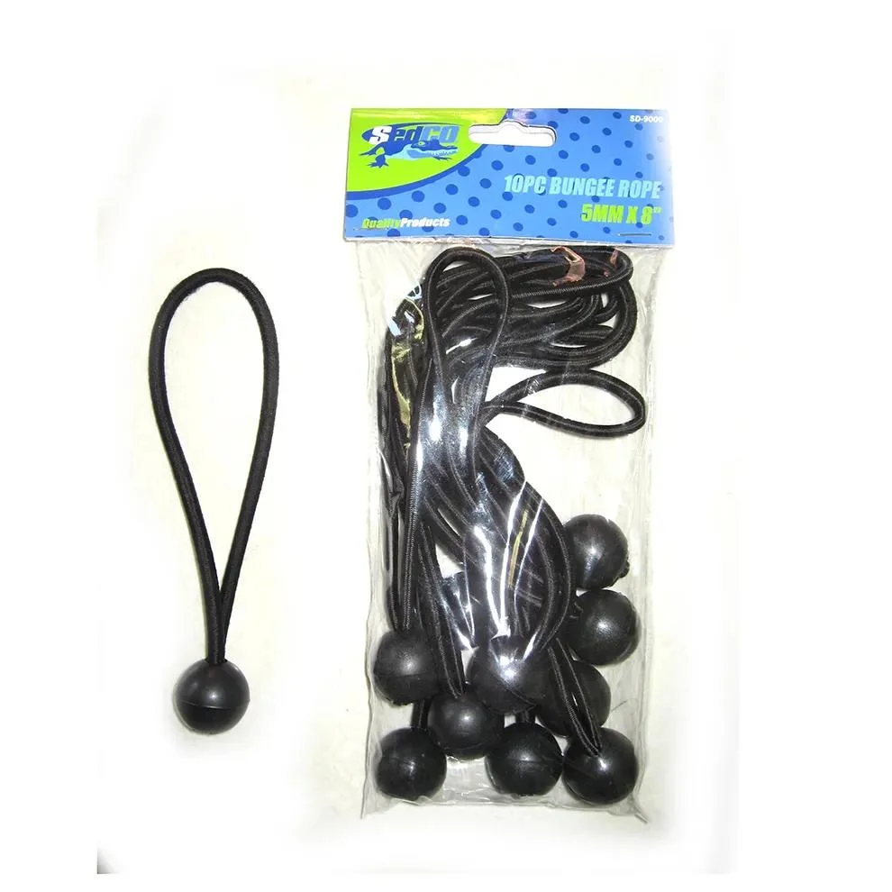 Kingslings Ball Bungee 6mm Canopy Tarp Tie Down Cord