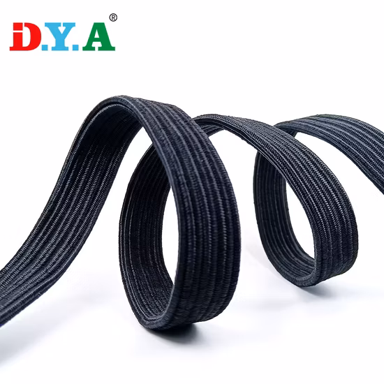 Hochelastischer, langlebiger Gepäckstoß-Gummigurt aus Latex mit flachem Bungee-Seil